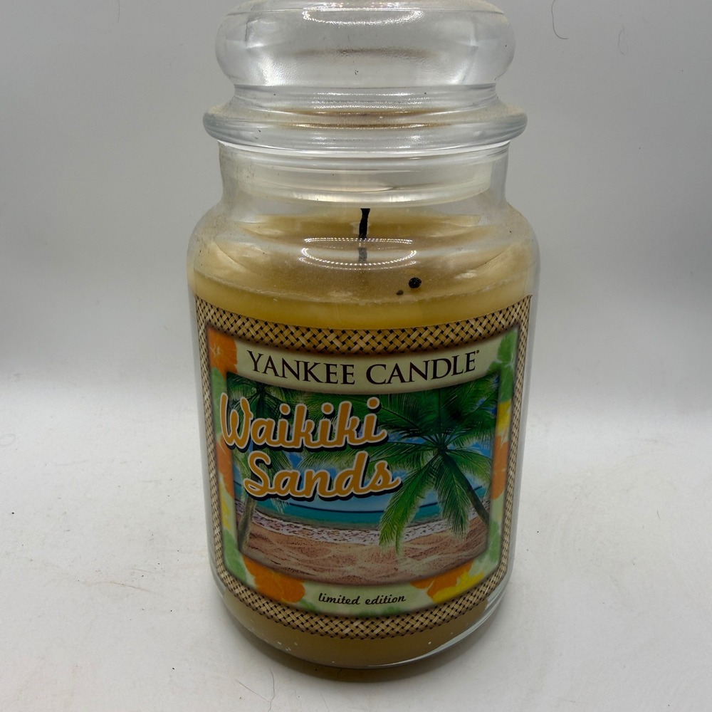Yankee Candle Waikiki Sands Limited Edition Large Jar 22oz Tropical 1537743